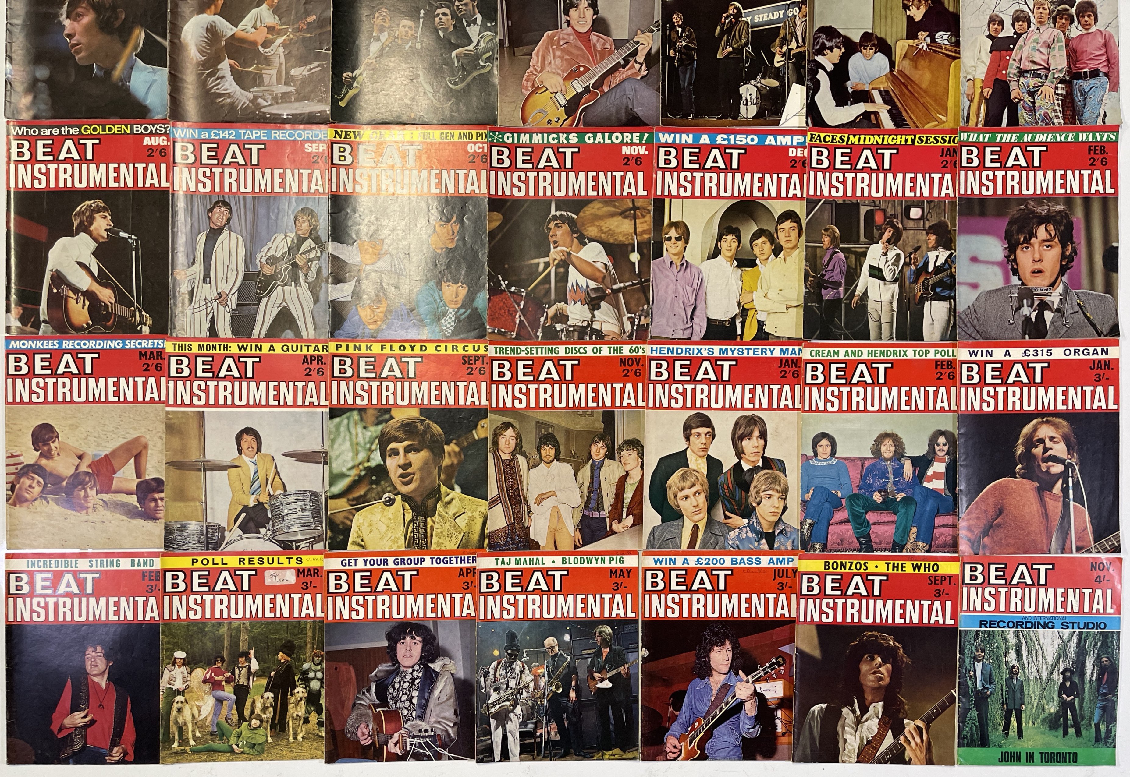 Lot 50 - 1960S BEAT MONTHLY/INSTRUMENTAL MAGAZINE