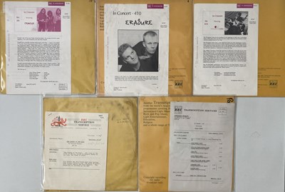 Lot 679 - BBC TRANSCRIPTION DISCS - LP PACK