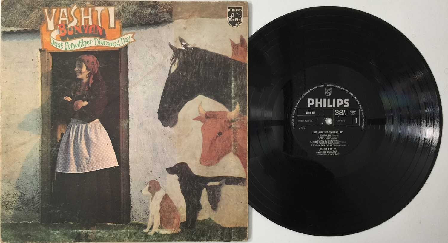 Lot 636 - VASHTI BUNYAN - JUST ANOTHER DIAMOND DAY LP