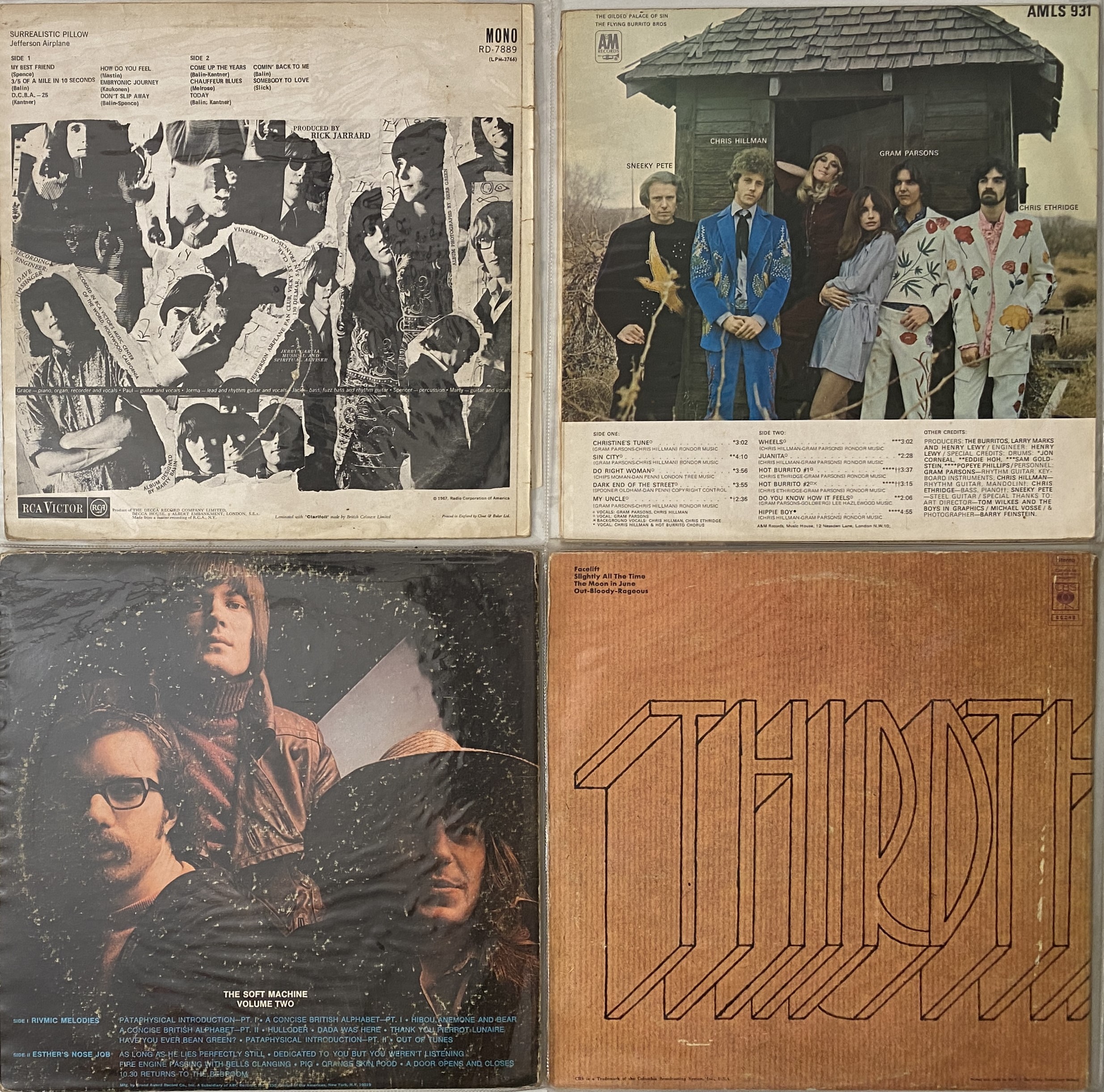 Lot 637 - COUNTRY/ PSYCH/ PROG - LP RARITIES PACK