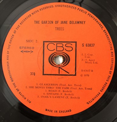 Lot 638 - TREES - THE GARDEN OF JANE DELAWNEY LP (UK ORIGINAL CBS - S63837)