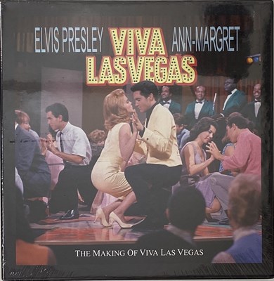 Lot 655 - ELVIS PRESLEY - THE MAKING OF VIVA LAS VEGAS CD/ BOOK BOX SET (NEW & SEALED - 506020-975141)