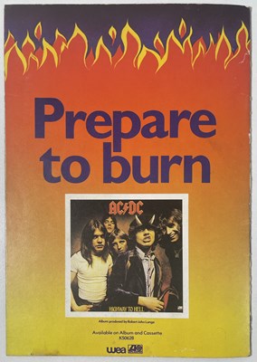 Lot 230 - AC/DC - FULLY SIGNED 1979 HIGHWAY TO HELL PROGRAMME INC BON SCOTT.