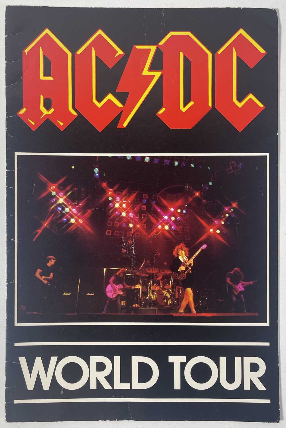 Lot 231 Ac Dc Fully Signed 1980 Tour Programme