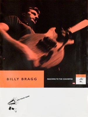 Lot 65 - BILLY BRAGG 1990S PROMO POSTERS