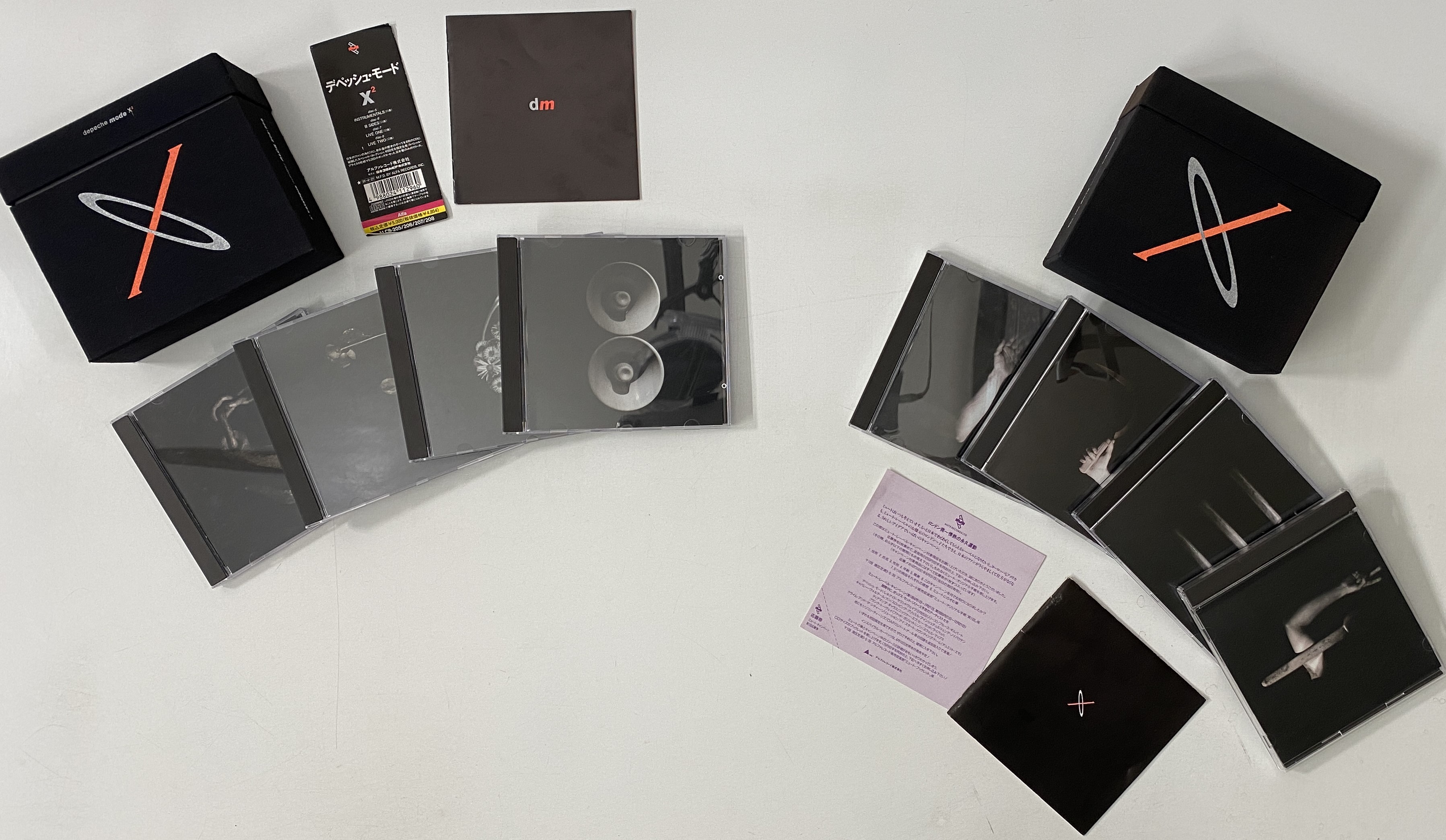 Lot 714 - DEPECHE MODE - JAPANESE CD BOX SET RARITIES