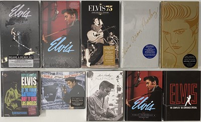 Lot 739 - ELVIS PRESLEY - NEW & SEALED CD SETS