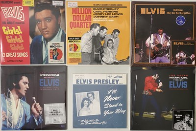 Lot 745 - ELVIS PRESLEY AND RELATED - NEW & SEALED LP PACK