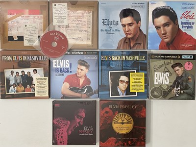 Lot 748 - ELVIS PRESLEY - CD/ 7" NEW & SEALED BOX SETS