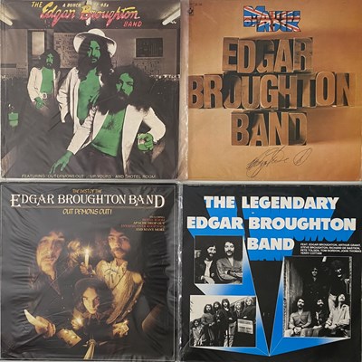 Lot 725 - EDGAR BROUGHTON BAND - LP PACK (INC SIGNED)