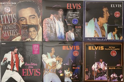 Lot 750 - ELVIS PRESLEY - NEW & SEALED LP PACK