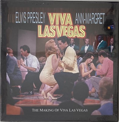 Lot 753 - ELVIS PRESLEY - THE MAKING OF VIVA LAS VEGAS CD/ BOOK BOX SET (NEW & SEALED - 506020-975141)