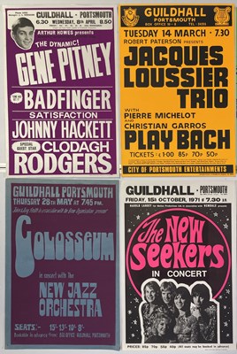 Lot 171 - 1970S POSTER COLLECTION - PORTSMOUTH GUILDHALL - INC BADFINGER.