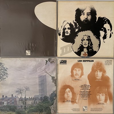 Lot 761 - LED ZEPPELIN - LP PACK (INC PLUM/ RED ATLANTIC ORIGINALS)