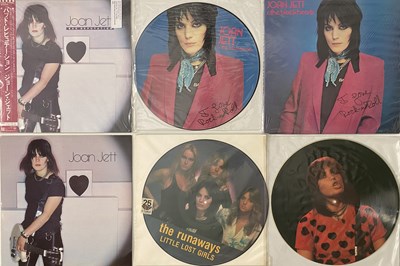 Lot 807 - JOAN JETT / RELATED - LPs