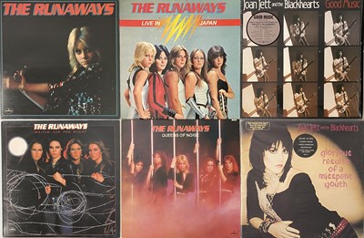 Lot 807 - JOAN JETT / RELATED - LPs