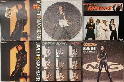 Lot 807 - JOAN JETT / RELATED - LPs