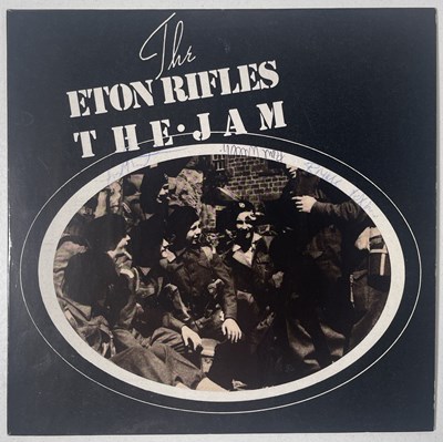 Lot 422 - THE JAM - FULLY SIGNED ETON RIFLES 7".