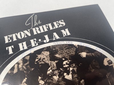 Lot 422 - THE JAM - FULLY SIGNED ETON RIFLES 7".