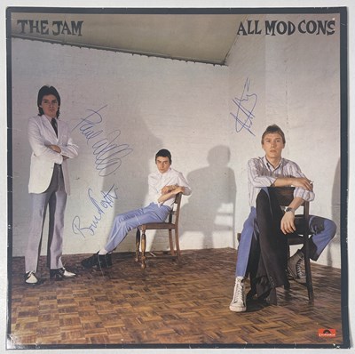 Lot 423 - THE JAM - FULLY SIGNED ALL MOD CONS LP.