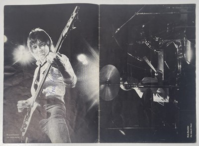Lot 424 - THE JAM - A MULTI SIGNED 1979 SPRING TOUR BOOKLET.