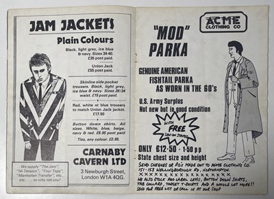 Lot 424 - THE JAM - A MULTI SIGNED 1979 SPRING TOUR BOOKLET.