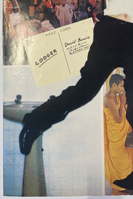 Lot 358 - DAVID BOWIE - ORIGINAL 1979 'LODGER' PROMO POSTER.