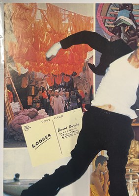 Lot 358 - DAVID BOWIE - ORIGINAL 1979 'LODGER' PROMO POSTER.