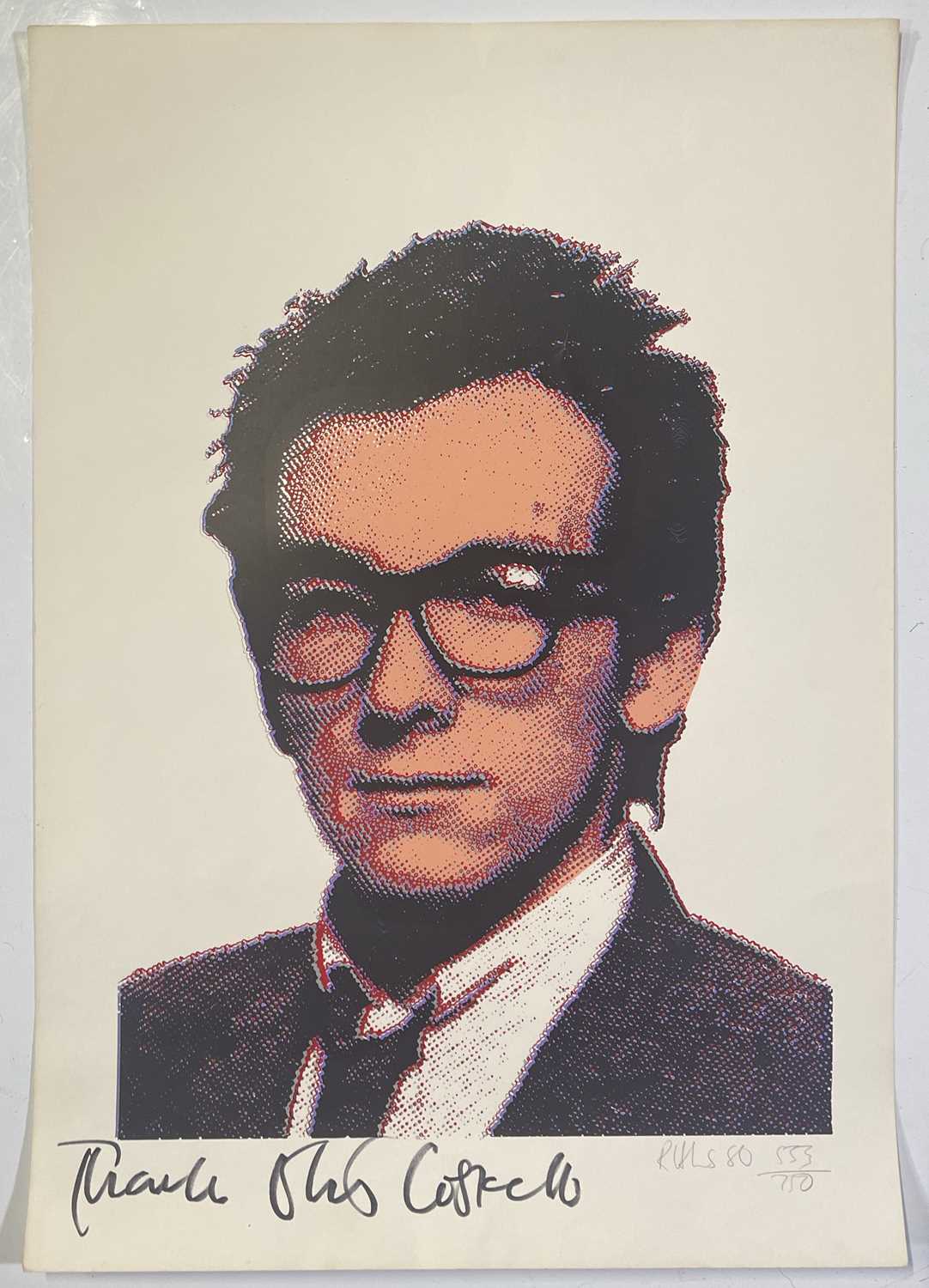 Lot 236 ELVIS COSTELLO SIGNED LIMITED EDITION