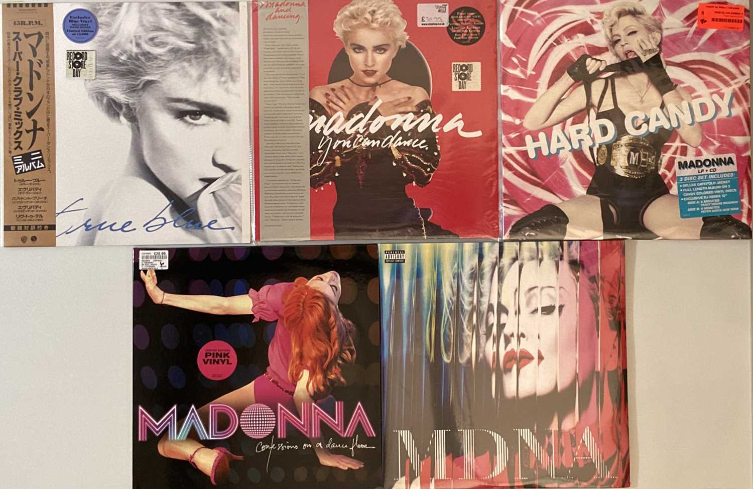 Lot 1089 - Madonna - LPs (Modern Pressings)