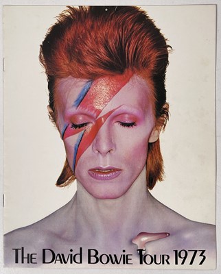 Lot 359 - DAVID BOWIE - MEMORABILIA INC 1972 TICKET STUB /  1973 CONCERT PROGRAMME.