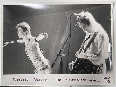 Lot 359 - DAVID BOWIE - MEMORABILIA INC 1972 TICKET STUB /  1973 CONCERT PROGRAMME.