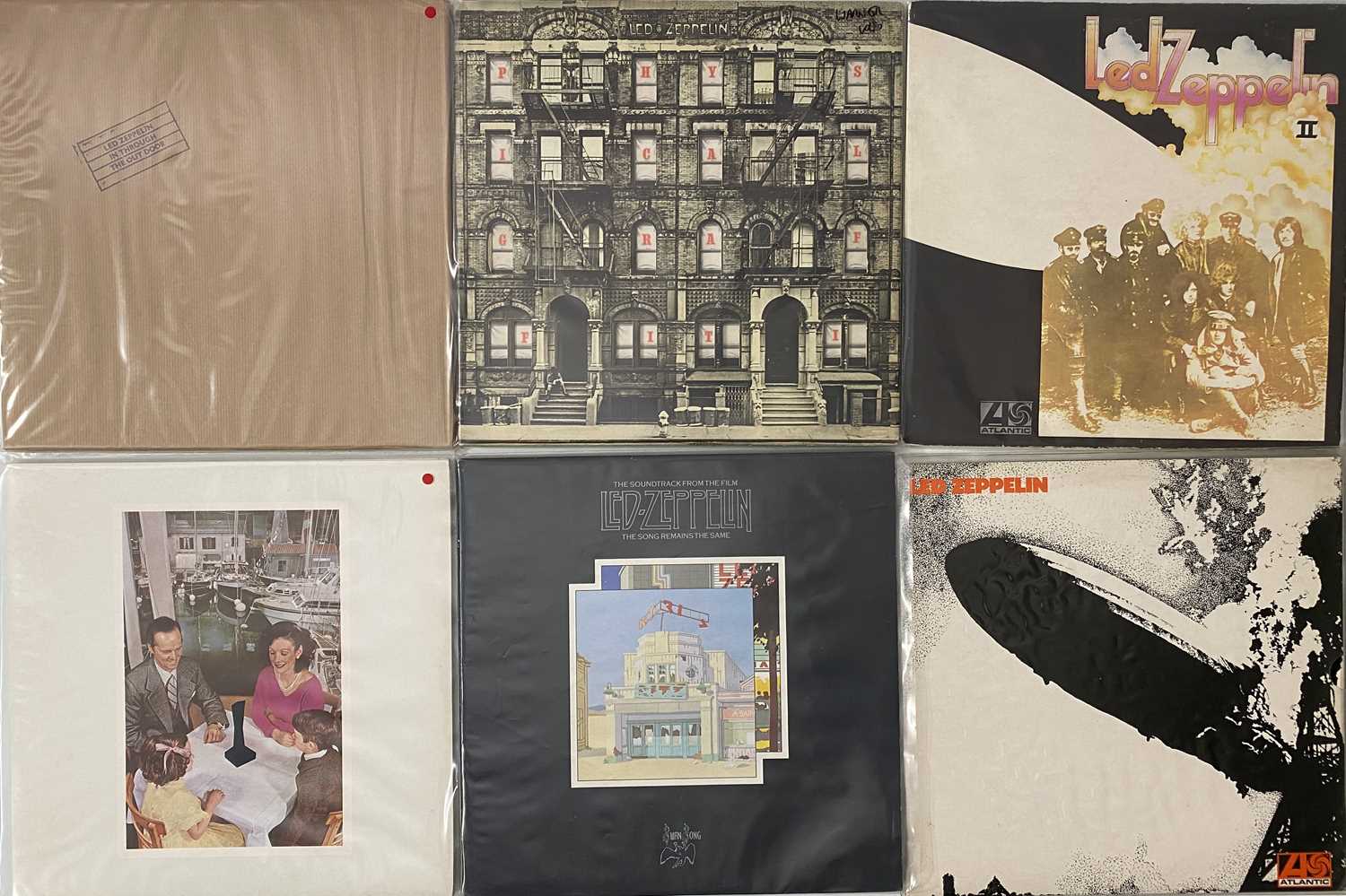 Lot 831 - LED ZEPPELIN - LP PACK