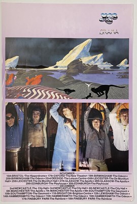 Lot 178 - YES - ORIGINAL DRAMA TOUR POSTER.