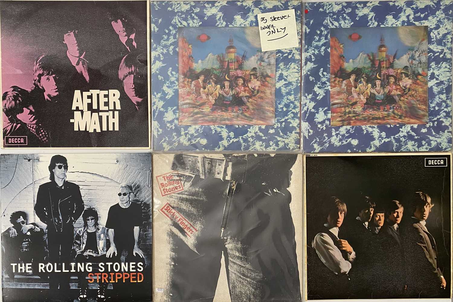 Lot 840 - THE ROLLING STONES - LP COLLECTION