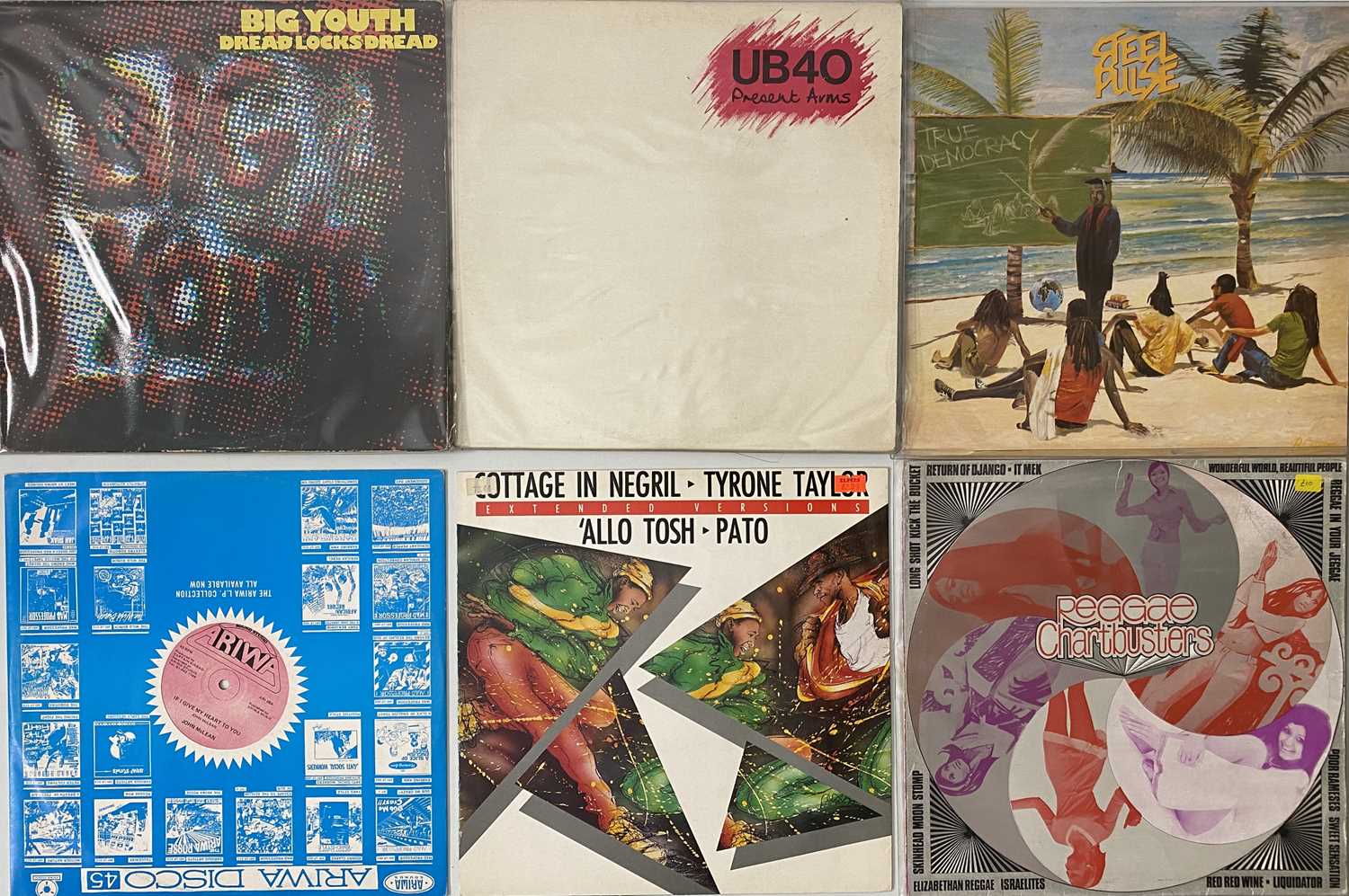 Lot 842 - REGGAE - LP / 12" COLLECTION