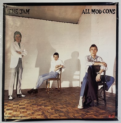 Lot 426 - THE JAM - ORIGINAL 'ALL MOD CONS' US PROMOTIONAL POSTER.