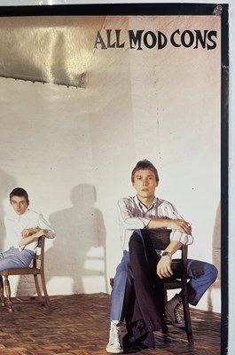 Lot 426 - THE JAM - ORIGINAL 'ALL MOD CONS' US PROMOTIONAL POSTER.