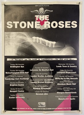 Lot 455 - THE STONE ROSES - ORIGINAL 1995 TOUR POSTER.