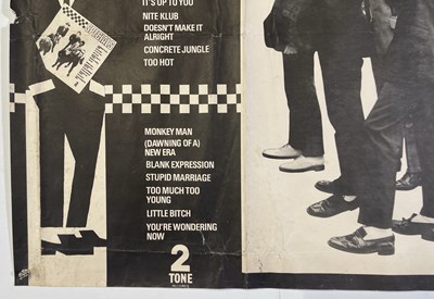 Lot 180 - THE SPECIALS - ORIGINAL 1979 ALBUM PROMOTIONAL POSTER.