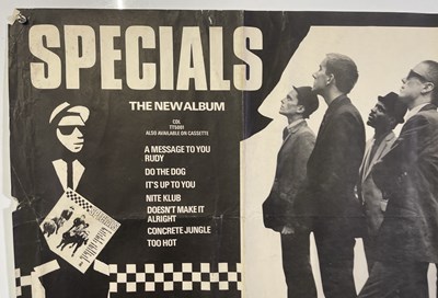 Lot 180 - THE SPECIALS - ORIGINAL 1979 ALBUM PROMOTIONAL POSTER.