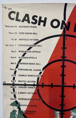 Lot 181 - THE CLASH - ORIGINAL 'ON PAROLE' TOUR POSTER.