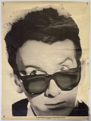 Lot 182 - ELVIS COSTELLO - ORIGINAL C 1970S POSTERS.