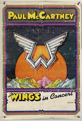 Lot 323 - THE BEATLES / PAUL, MCCARTNEY AND WINGS / GEORGE HARRISON - PROGRAMMES AND MEMORABILIA.