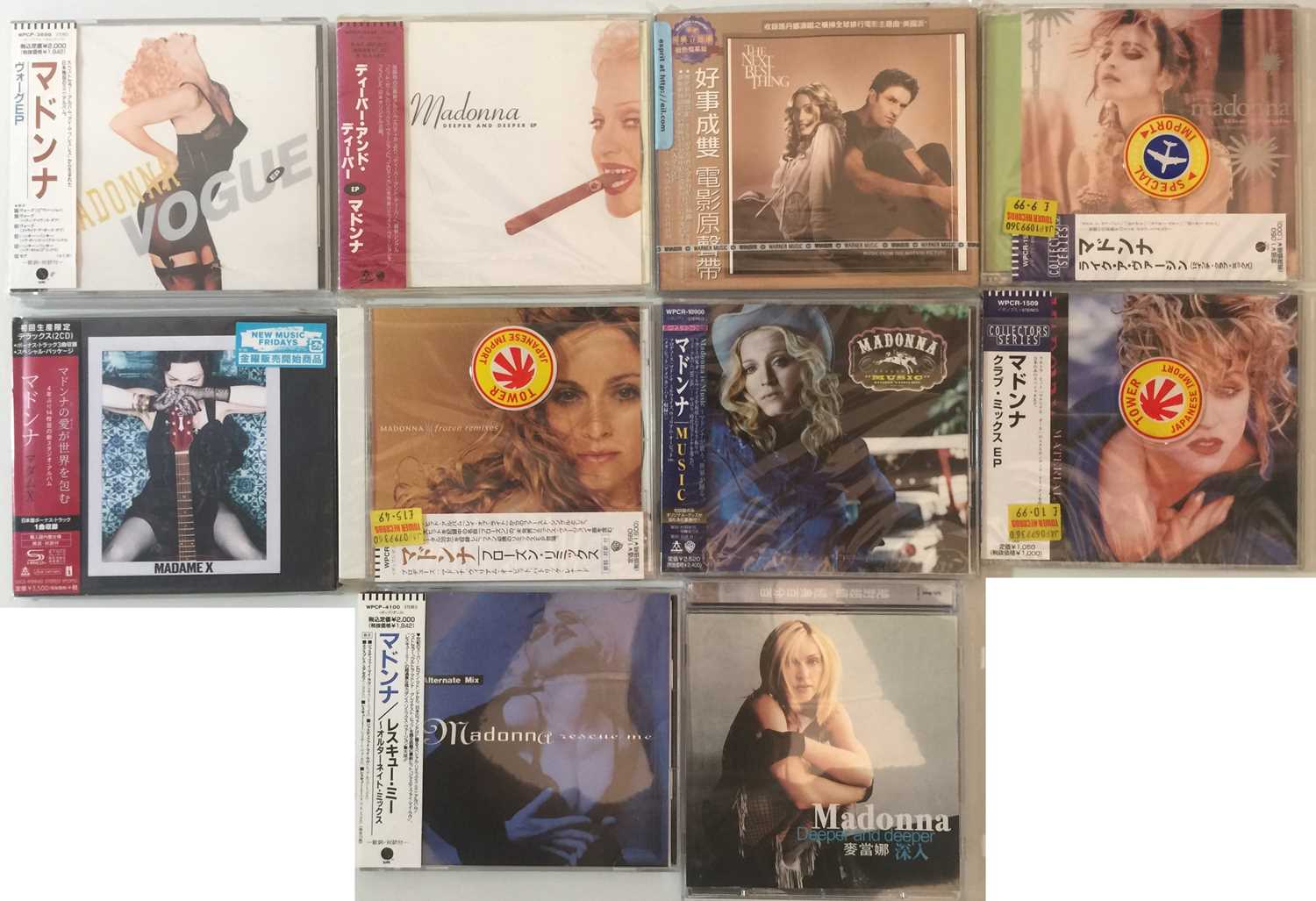 Lot 1096 - Madonna - CDs (Japanese/ Asian Releases)