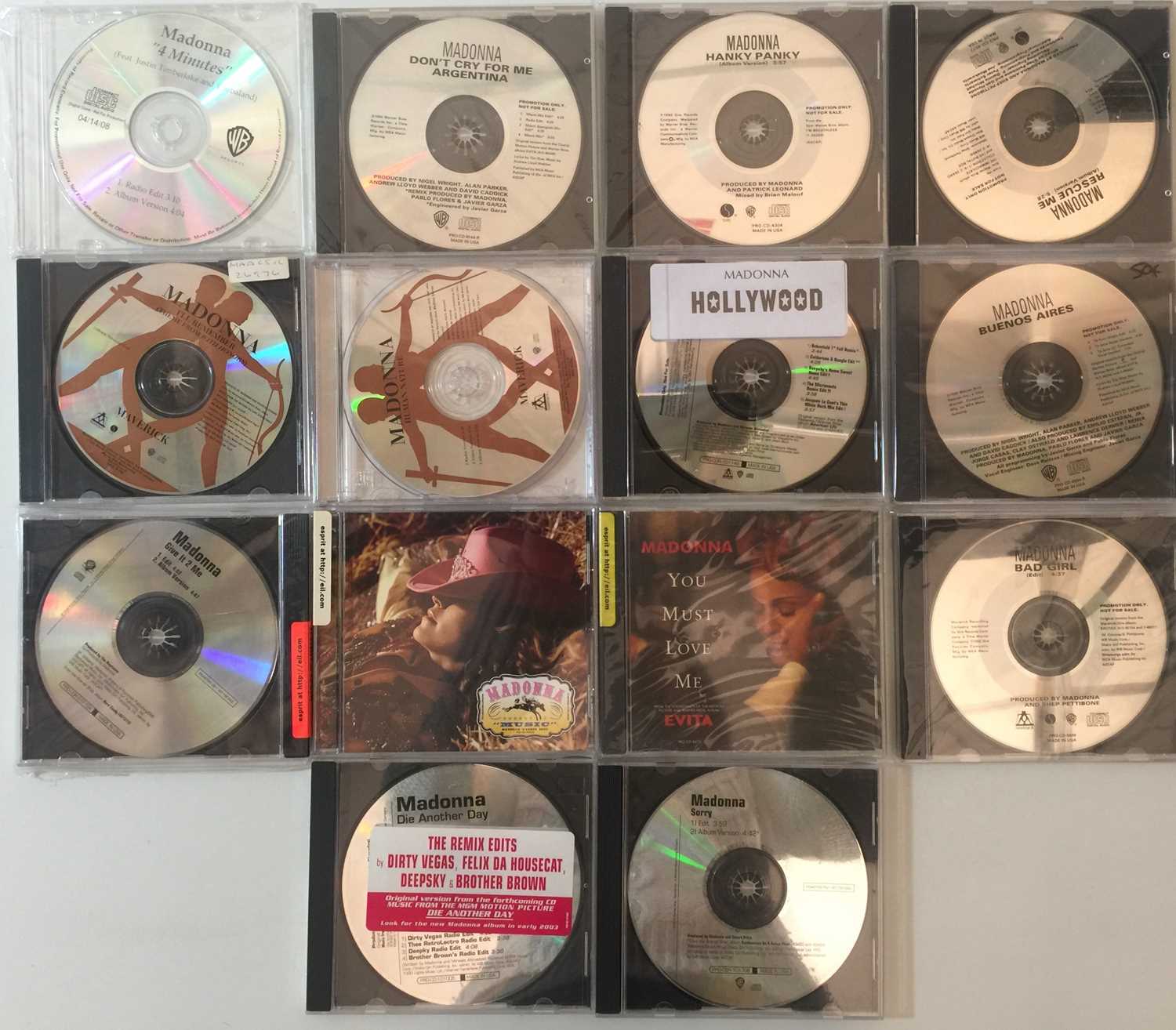 Lot 1097 - Madonna - CDs (US Promos)