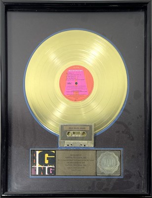 Lot 390 - DURAN DURAN - OFFICIAL US RIAA GOLD DISC AWARD - BIG THING.