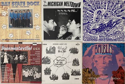 Lot 884 - PSYCH/ COMP - LP COMPILATIONS