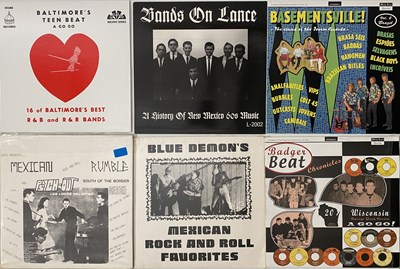 Lot 884 - PSYCH/ COMP - LP COMPILATIONS