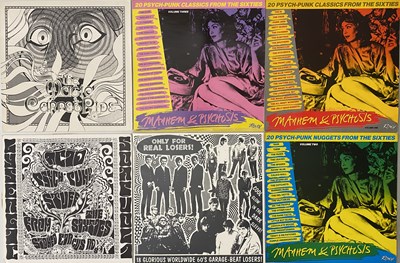 Lot 884 - PSYCH/ COMP - LP COMPILATIONS